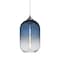 Besa Lighting Omega 12 Cord Pendant, Steel/Clear, Satin Nickel Finish, 1x4W LED Filament 1JT-OMEGA12ST-EDIL-SN - alternate 1
